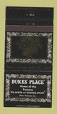 Matchbook Cover - Duke's Place New Orleans LA Dixieland  30 Strike