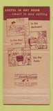Matchbook Cover - Progressive Appliance Cleveland OH Servel 30 Strike
