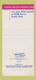 Matchbook Cover - Union Pacific Railroad Grand Canyon National Park 30 Strike