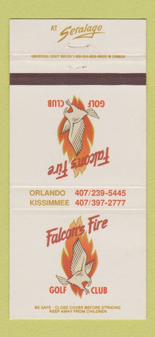 Matchbook Cover - Falcon's Fire Golf Club Kissimmee FL 30 Strike