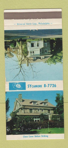 Matchbook Cover - William Jones Funeral Home Claymont DE 30 Strike