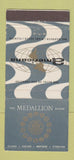 Matchbook Cover - Americana Hotel Miami Beach FL Medallion Room 30 Strike