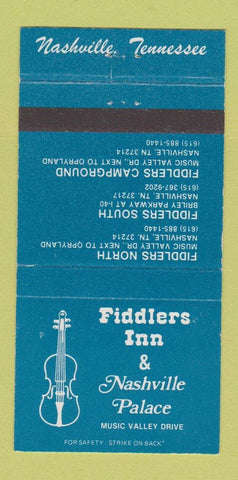 Matchbook Cover - Fiddlers Inn Nashville TN 30 Strike