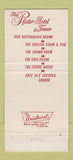 Matchbook Cover - Crown Room English Pub Milwaukee WI 30 Strike