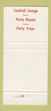 Matchbook Cover - Bernie's & Pappy's Glendale WI restaurant 30 Strike