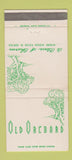 Matchbook Cover - Old Orchard East Aurora NY 30 Strike