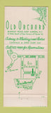 Matchbook Cover - Old Orchard East Aurora NY 30 Strike
