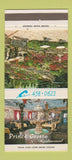 Matchbook Cover - Prince Grotto Restaurant French Lowell MA 30 Strike