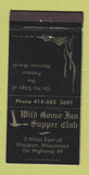 Matchbook Cover - Wild Goose Inn Supper Club Waupun WI 30 Strike