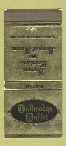 Matchbook Cover - Tallmadge Buffet OH 30 Strike