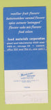 Matchbook Cover - Food Materials Corp Chicago IL 30 Strike