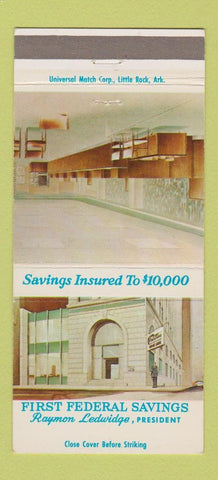 Matchbook Cover - First Federal Savings AR? 30 Strike