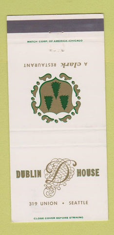 Matchbook Cover - Dublin House Seattle WA 30 Strike