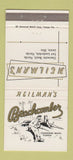 Matchbook Cover - Beachcomber Heilman's Lorain OH Clearwater Beach FL 30 Strike