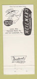 Matchbook Cover - Beachcomber Heilman's Lorain OH Clearwater Beach FL 30 Strike