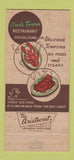 Matchbook Cover - Circle Tower Restaurant Indianapolis IN 30 Strike