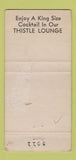 Matchbook Cover - Bonnie Doone Restaurant Provincetown MA WEAR 30 Strike