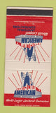 Matchbook Cover - American Building Maintenance Janitorial 30 Strike