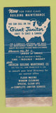 Matchbook Cover - American Building Maintenance Janitorial 30 Strike