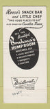 Matchbook Cover - The Brahma Restaurant Ocala FL 30 Strike
