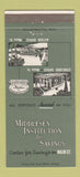 Matchbook Cover - Middlesex Savings Acton Concord MA 30 Strike