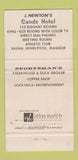 Matchbook Cover - Beef Eaters Prime Rib Sands Phoenix AZ restaurants 30 Strike