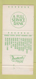 Matchbook Cover - Leola National Bank PA 30 Strike