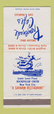 Matchbook Cover Promenade Cafe French Rockefeller Center New York City 30 Strike