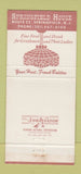 Matchbook Cover - Springfield House Springfield NJ 30 Strike