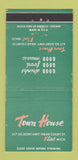 Matchbook Cover - Town House Flint MI 30 Strike