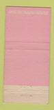 Matchbook Cover - Town House Flint MI 30 Strike