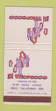 Matchbook Cover - El Morocco Restaurant Indio CA 30 Strike
