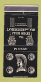 Matchbook Cover - Seven Hills Restaurant Bloomfield NJ WEAR 30 Strike