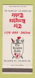 Matchbook Cover - The Knights Table Atlanta GA 30 Strike