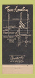 Matchbook Cover - Towne and Country Restaurant Chicago IL 30 Strike