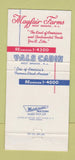 Matchbook Cover - Martin Horn Mayfair Farms West Orange NJ Pals Cabin 30 Strike
