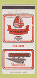 Matchbook Cover - The Sportsman Restaurant Montebello CA 30 Strike