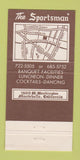 Matchbook Cover - The Sportsman Restaurant Montebello CA 30 Strike