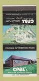 Matchbook Cover - CP&L Nuclear Plant Southport NC 30 Strike