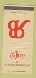 Matchbook Cover - The Inn Rancho Bernardo CA 30 Strike