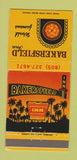Matchbook Cover - Bakersfield Inn CA 30 Strike