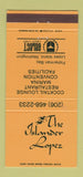 Matchbook Cover - The Islander Lopez Island WA 30 Strike