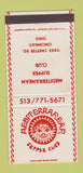 Matchbook Cover - Mediterranean Supper Club Cincinnati OH 30 Strike