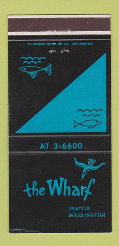 Matchbook Cover - The Wharf Seattle WA 30 Strike