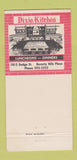 Matchbook Cover - Dixie Kitchen Fried Chicken Omaha NE 30 Strike
