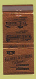 Matchbook Cover - Farmers and Citizens Bank Sauk City Merrimac WI 30 Strike
