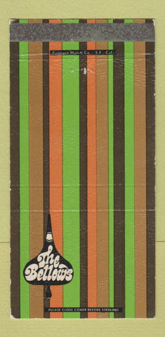 Matchbook Cover - The Bellows San Jose CA WEAR 30 Strike