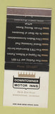 Matchbook Cover - Downtowner Motor Inns Birmingham AL 30 Strike