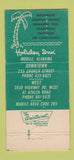 Matchbook Cover - Holiday Inn Mobile AL 30 Strike