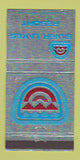 Matchbook Cover - Silver Lakes Resort Helendale CA 30 Strike
